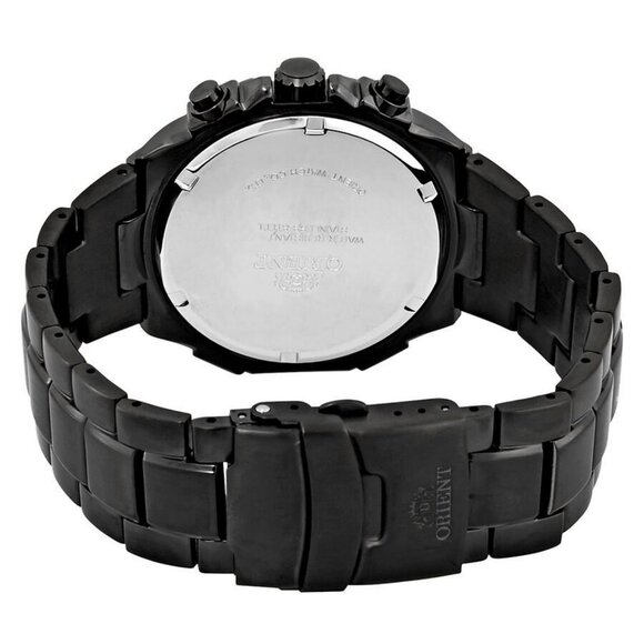 NWT Authentic Orient Enterprise Chronograph Black Dial Men's Watch - Picture 3 of 3